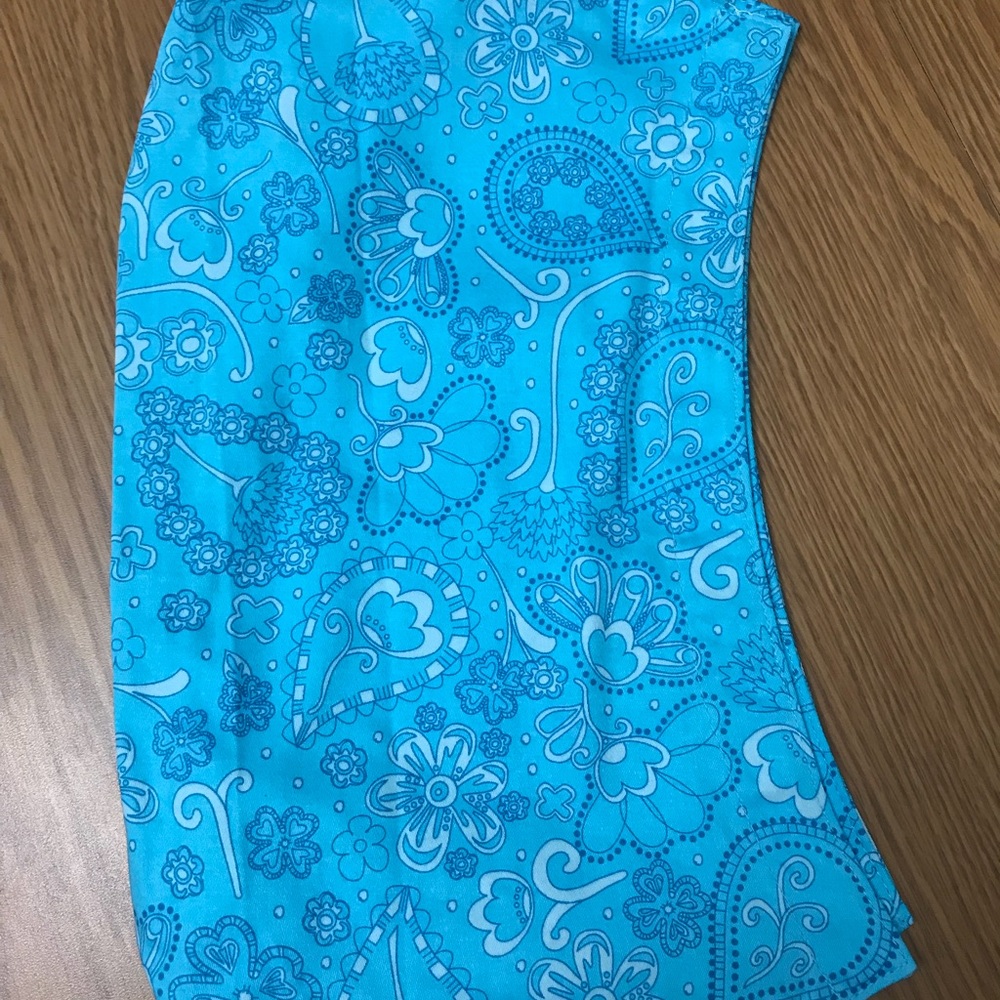 NWT Thirty One Blue Paisley Purse skirt